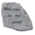 Kay Berry Inc Kay Berry- Inc. 66420 Welcome To My Pond - Memorial - 9 Inches x 8 Inches 66420